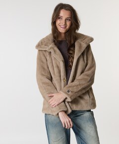 Dames jas beige
