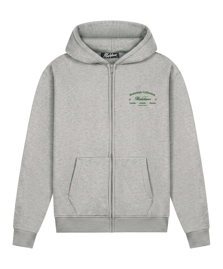 Heren vest grijs