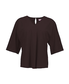 Dames T-shirt bruin