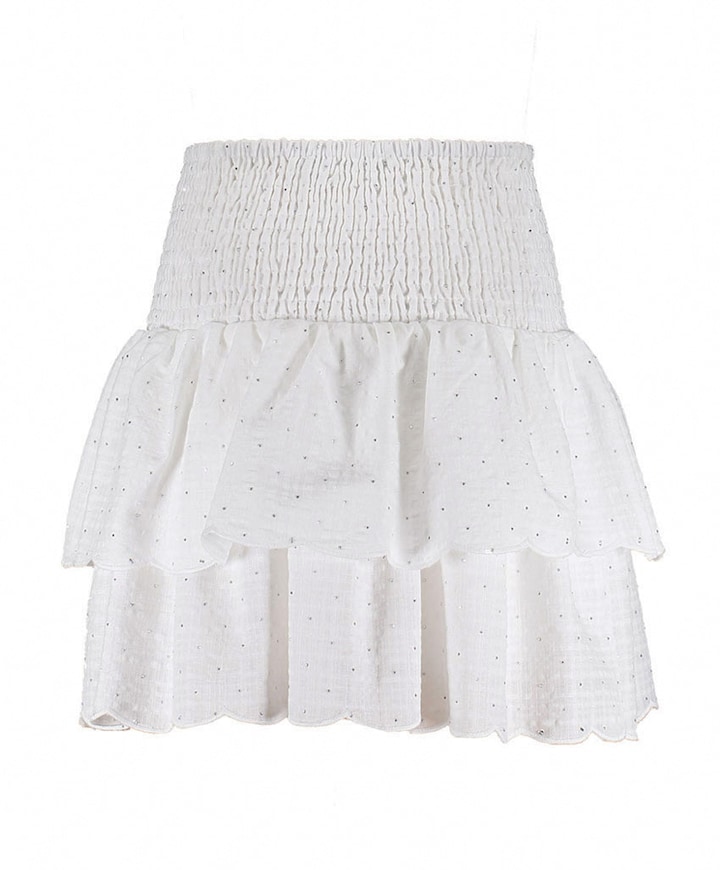 Meisjes rok ecru
