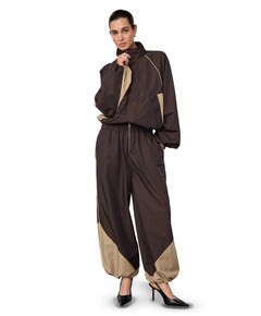 AloraCC Block Pant dames broek bruin
