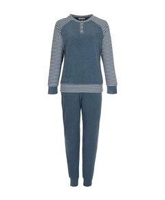 Dames pyjamaset blauw