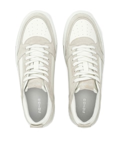 Creon sue LTHR heren sneakers wit