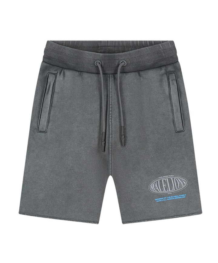 Lifestyle Damaged Hem jongens korte broek grijs