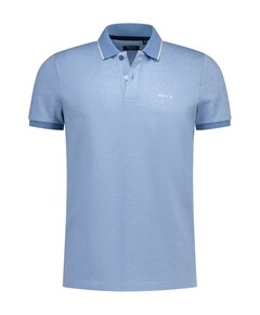 Heren polo blauw