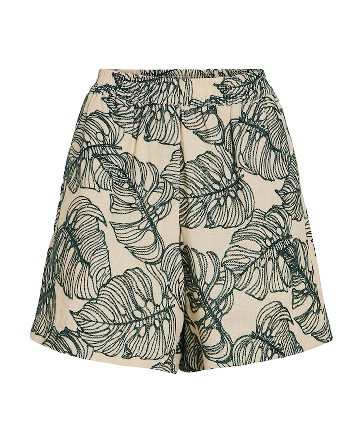 VIFLURA HW dames korte broek ecru