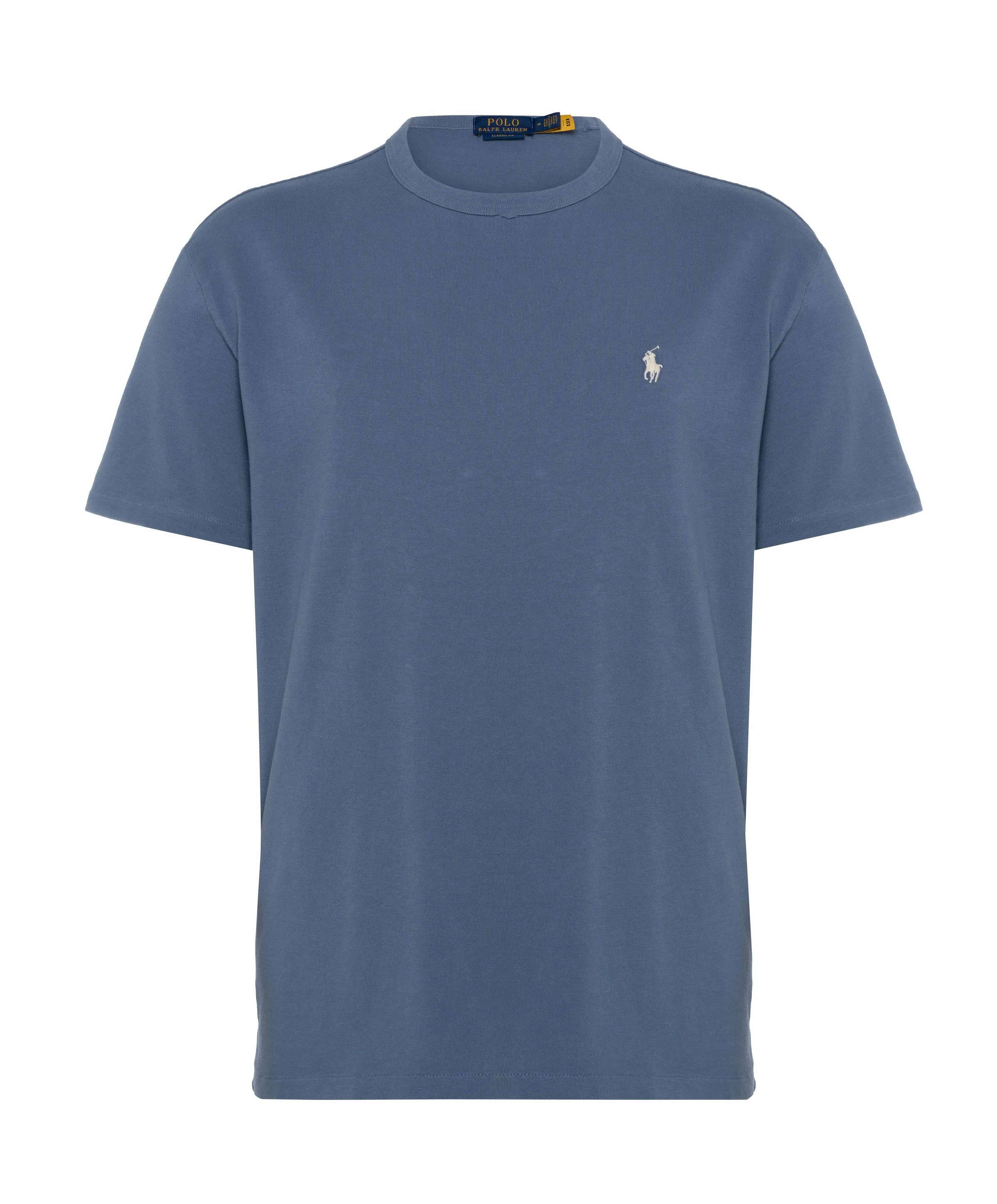 Heren t-shirt blauw