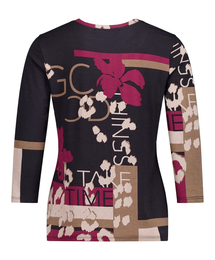 Dames longsleeve zwart