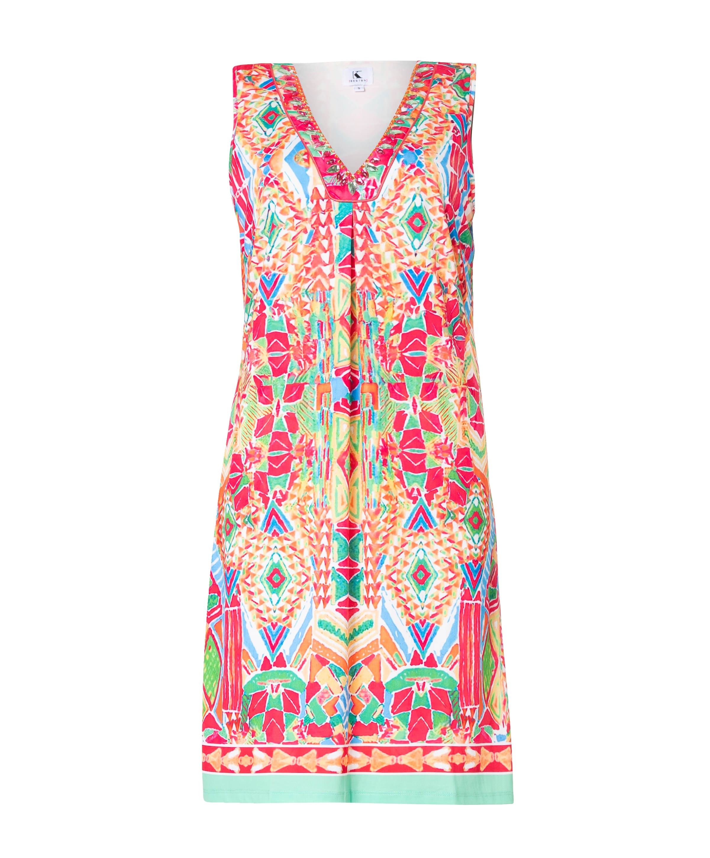 Dames jurk multicolor