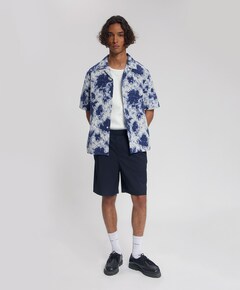STAR MELANGE SHORTS heren korte broek blauw