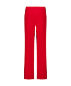 Lexie bonded trousers dames broek rood