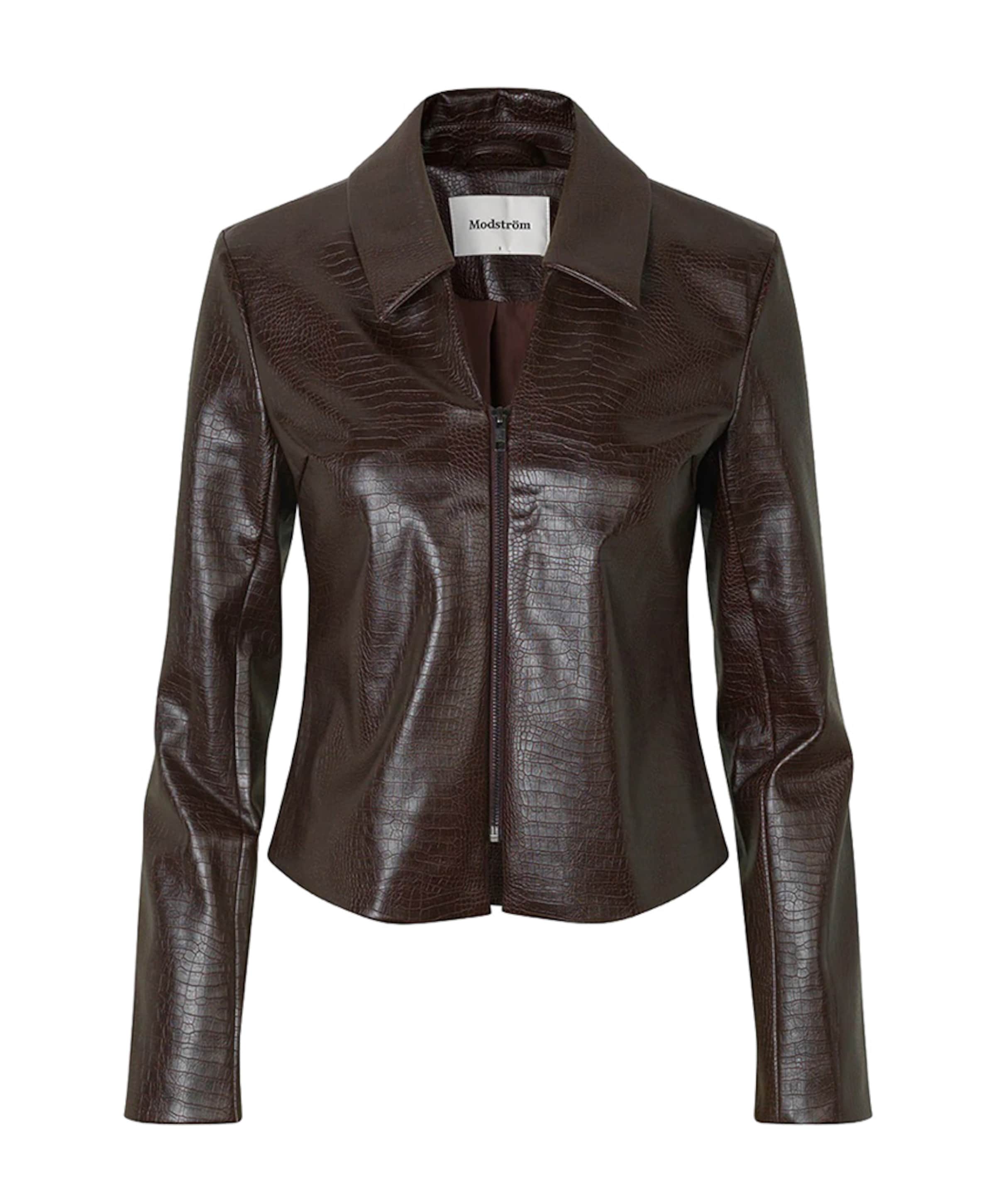 Dames blazer bruin