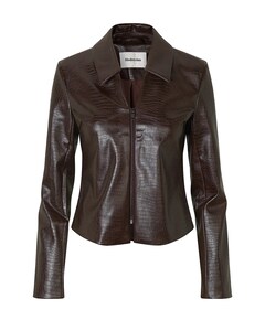 Dames blazer bruin