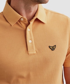 Heren polo oranje