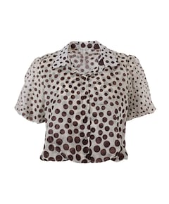 Dames blouse bruin