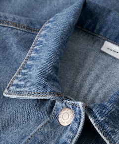 Meisjes spijkerjas blauw