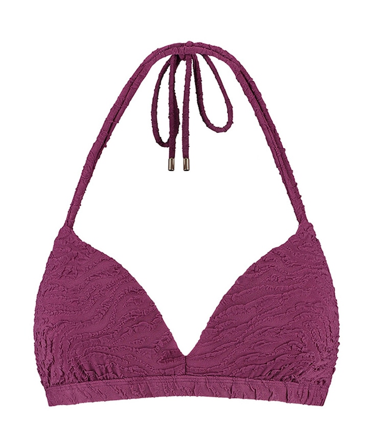 Dames bikinitop paars