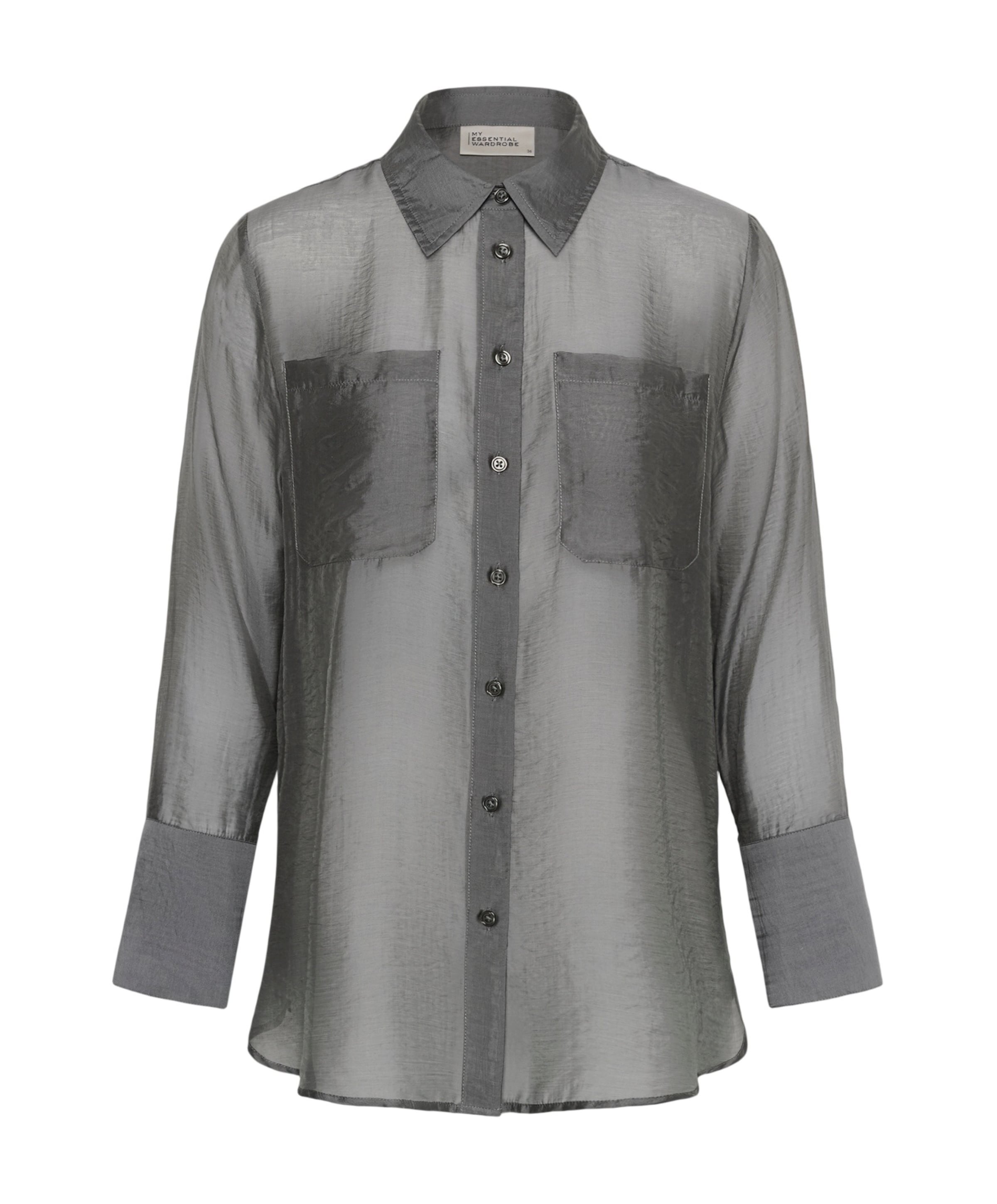 Dames blouse grijs