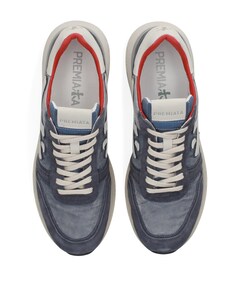 Mick heren sneakers blauw