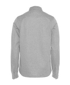 Heren overshirt grijs