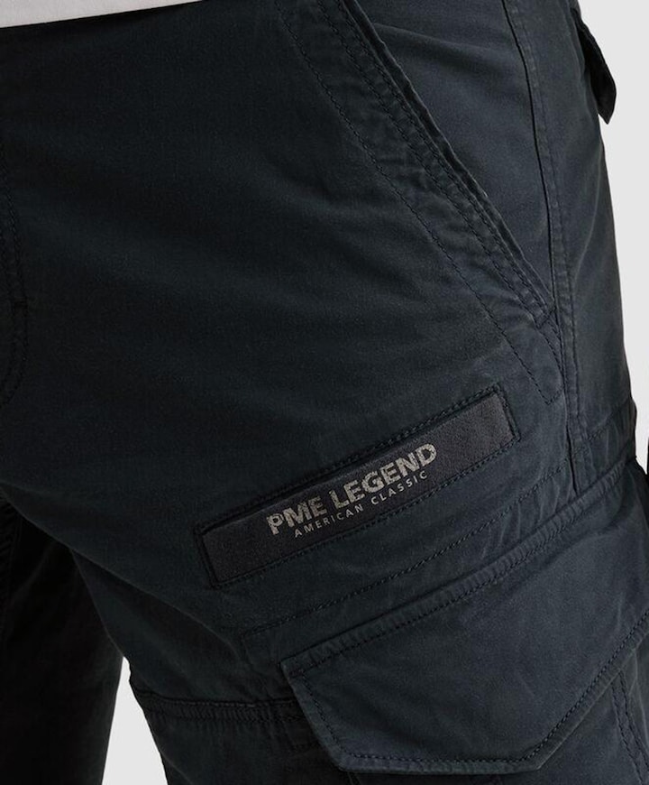 NORDROP CARGO SHORTS STRETCH TWILL heren korte broek blauw