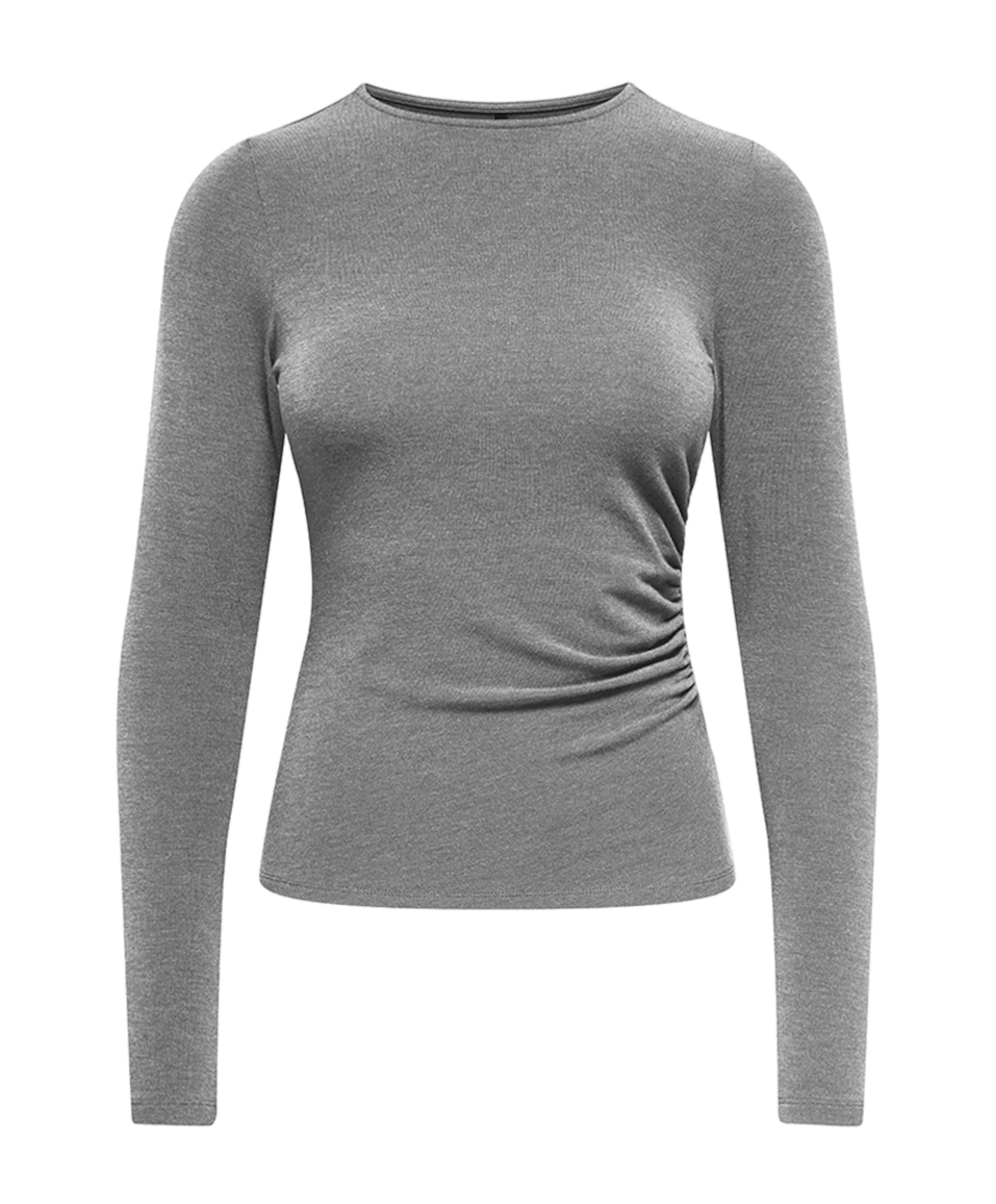 Dames longsleeve grijs