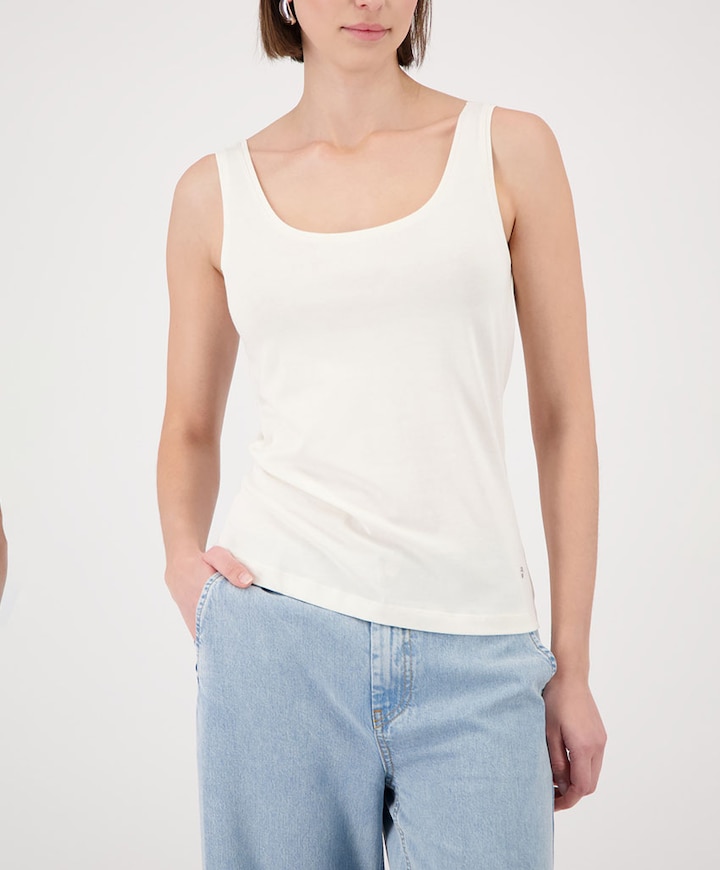Dames top ecru