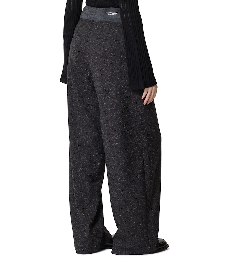 Enola dames broek grijs