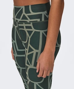 ONPFONT-2 LOGO HW PCK TIGHTS NOOS dames tight groen