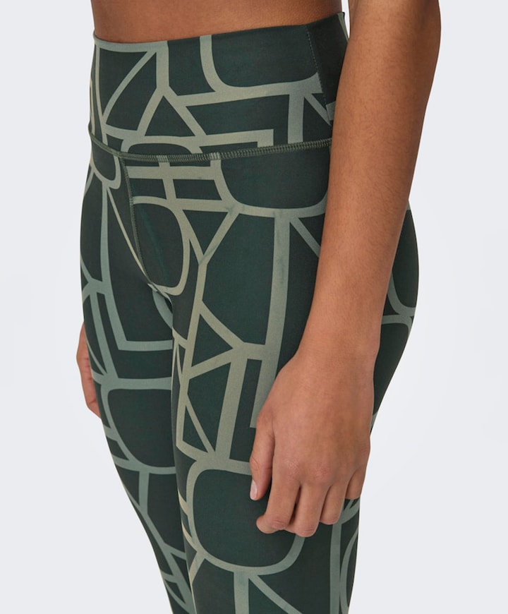 ONPFONT-2 LOGO HW PCK TIGHTS NOOS dames tight groen