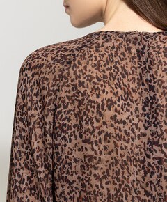 Blouse bruin