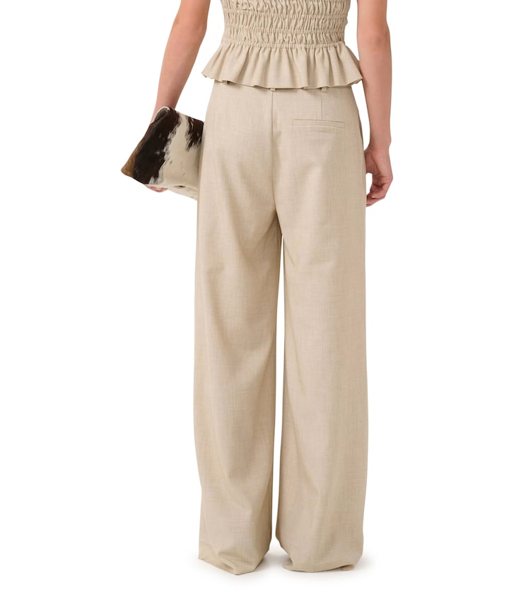 GZdecy HW pants broek beige