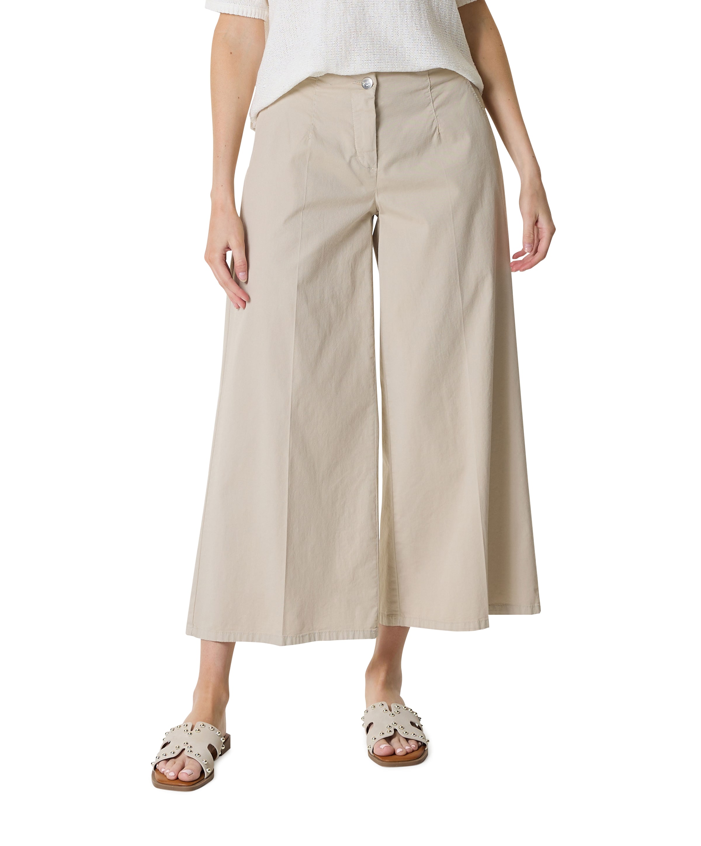 Jenny Culotte dames broek beige