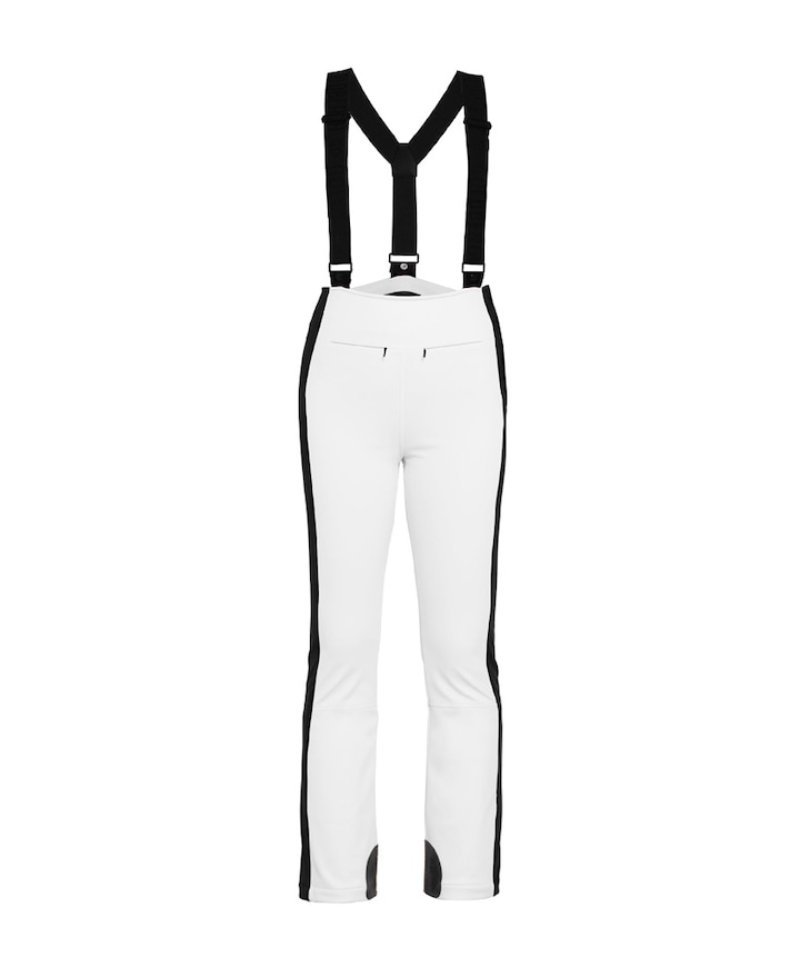 High end ski pants dames skibroek wit