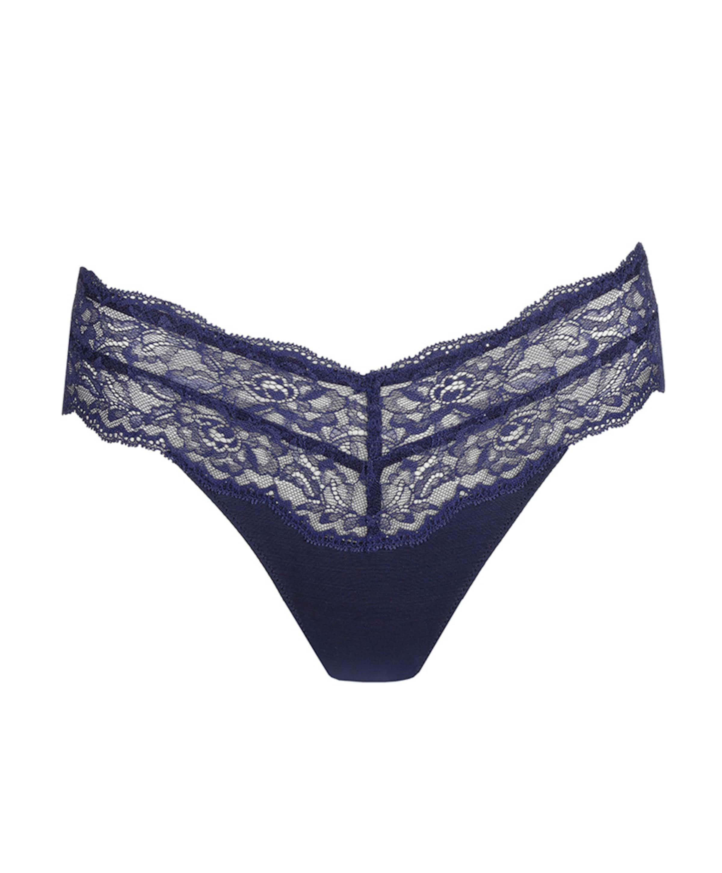 Dames string blauw