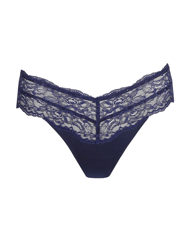 Dames string blauw
