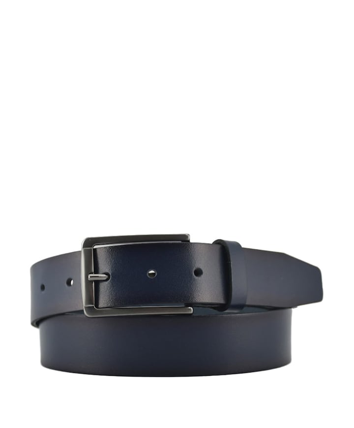 Heren riem blauw