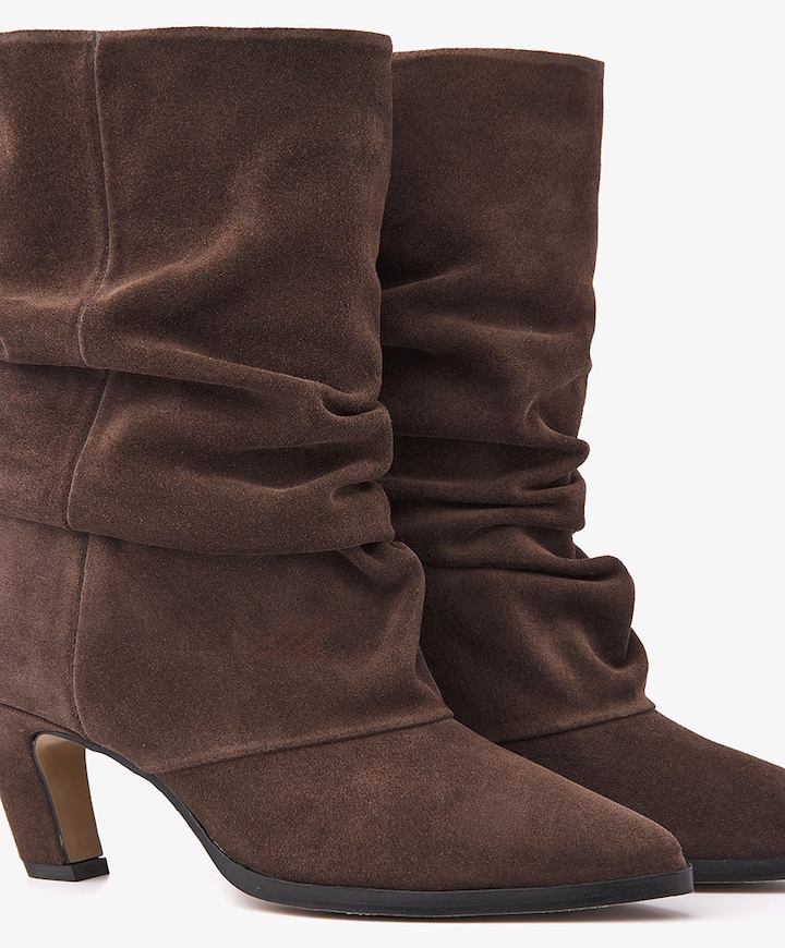 Elisa Palmer dames enkellaarzen bruin