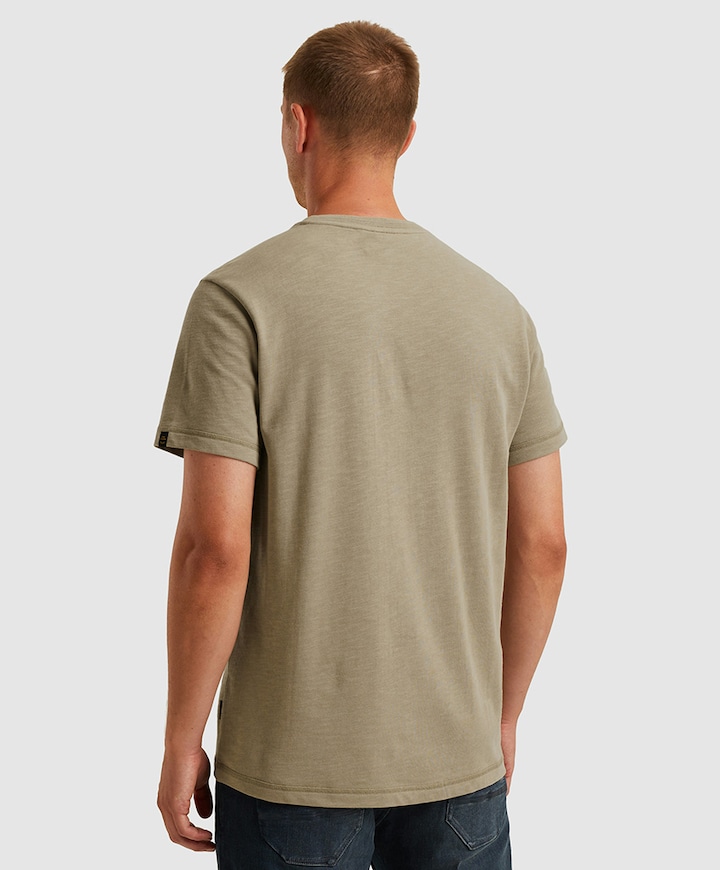 Heren t-shirt beige