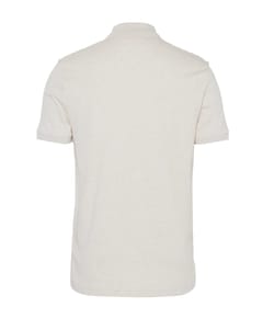 Heren polo ecru