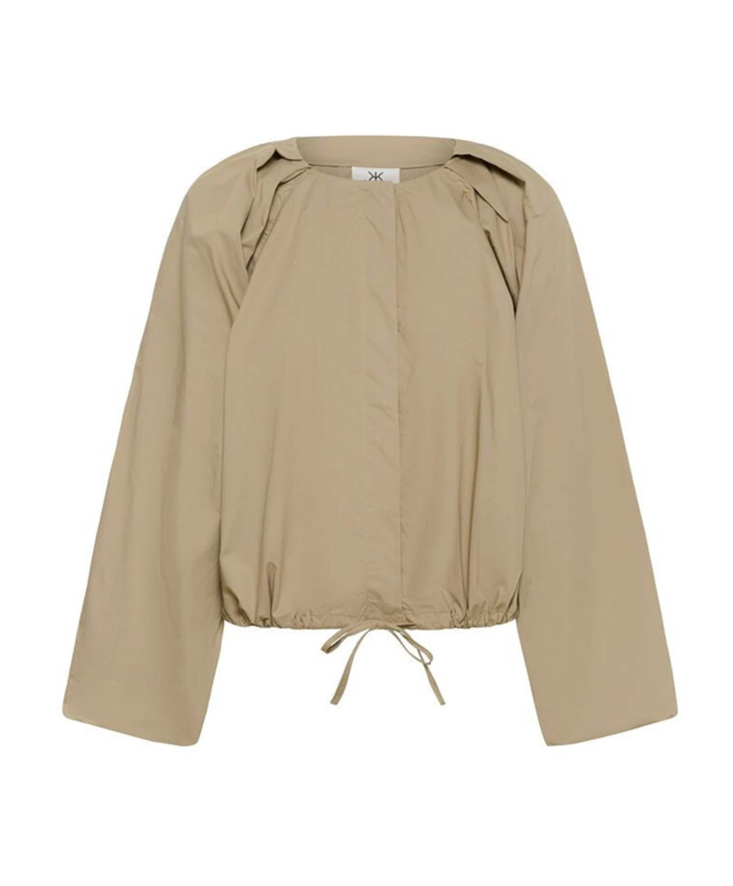 Dames blouse beige