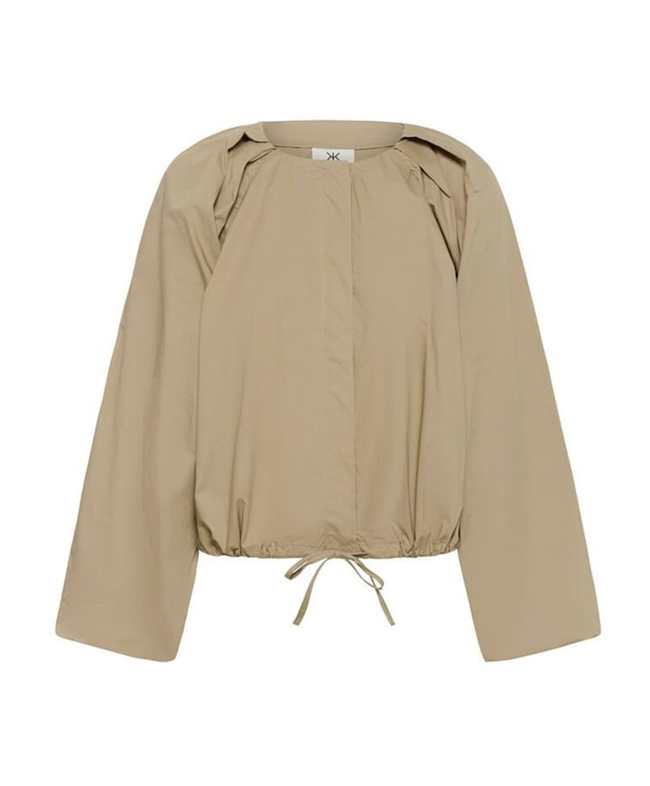 Dames blouse beige