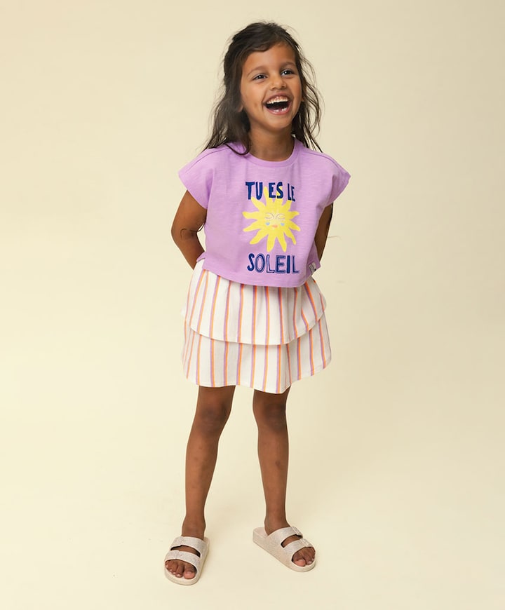 Meisjes rok multicolor