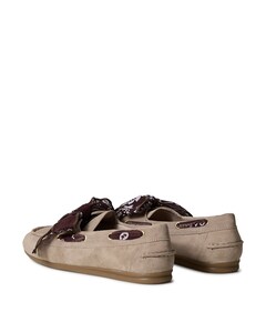 dames mocassins beige