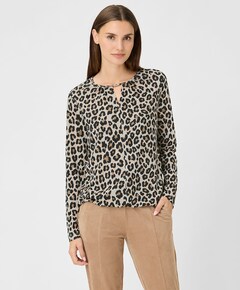 Dames longsleeve beige