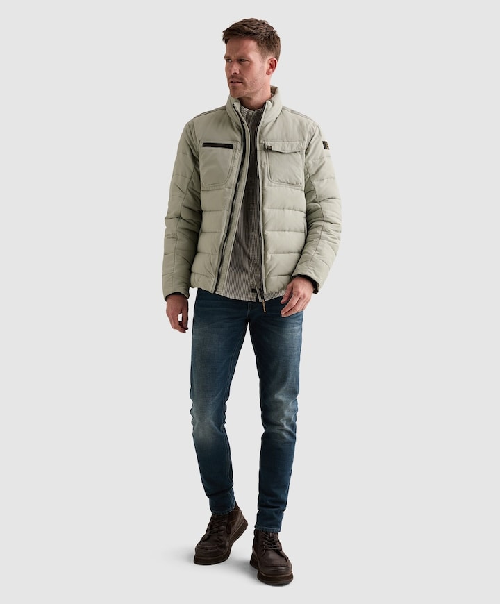 Heren jas groen