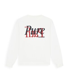 Heren longsleeve ecru