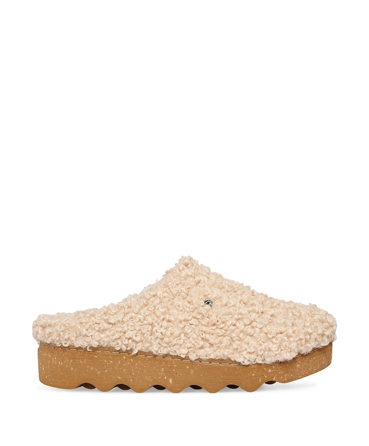 dames pantoffels ecru