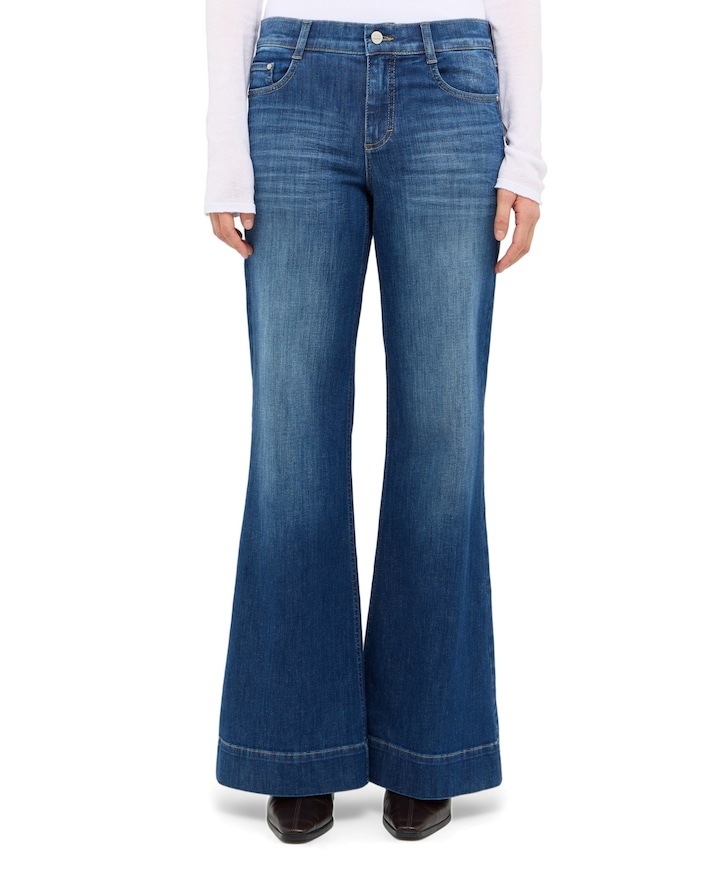 LUNA dames jeans blauw