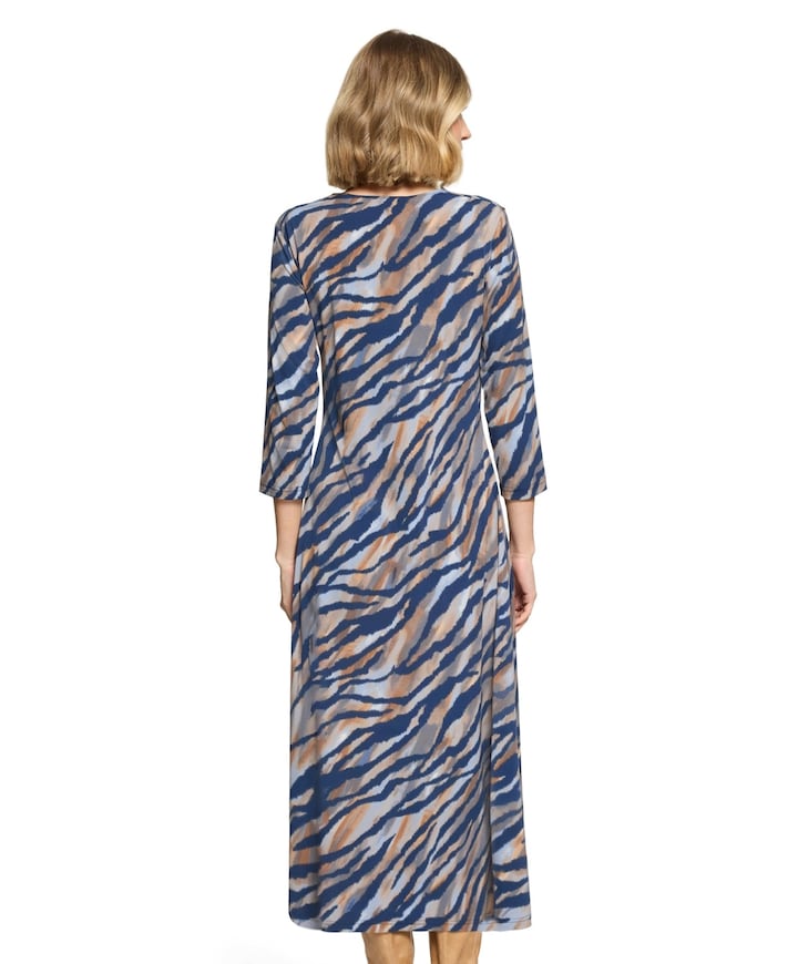 Dames jurk blauw